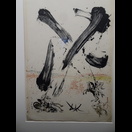 Don Quijote beim Kampf gegen die Windmühlenflügel